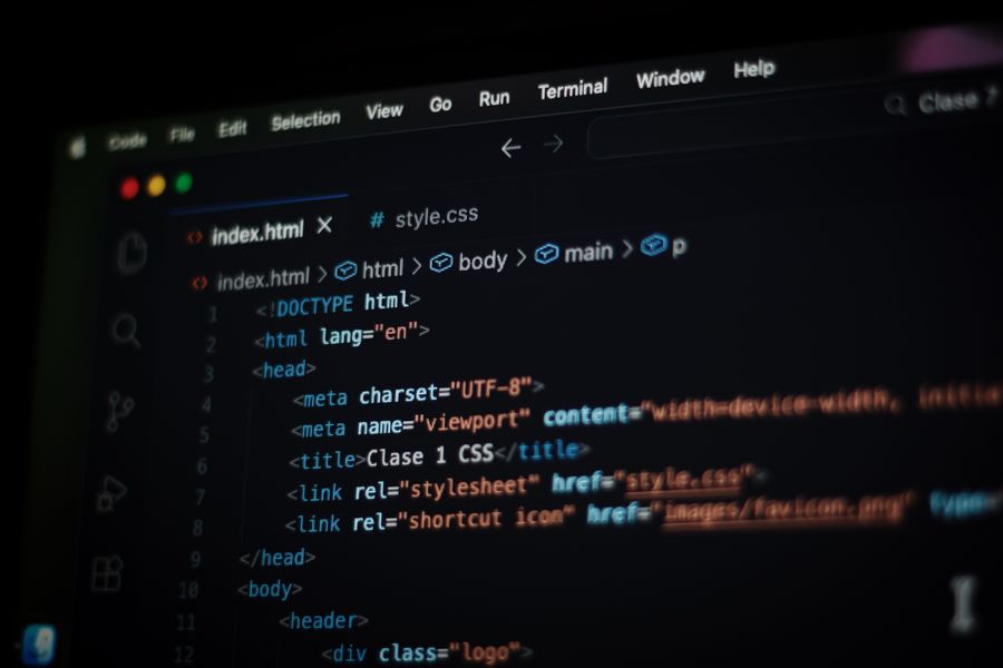 Code d'une application web